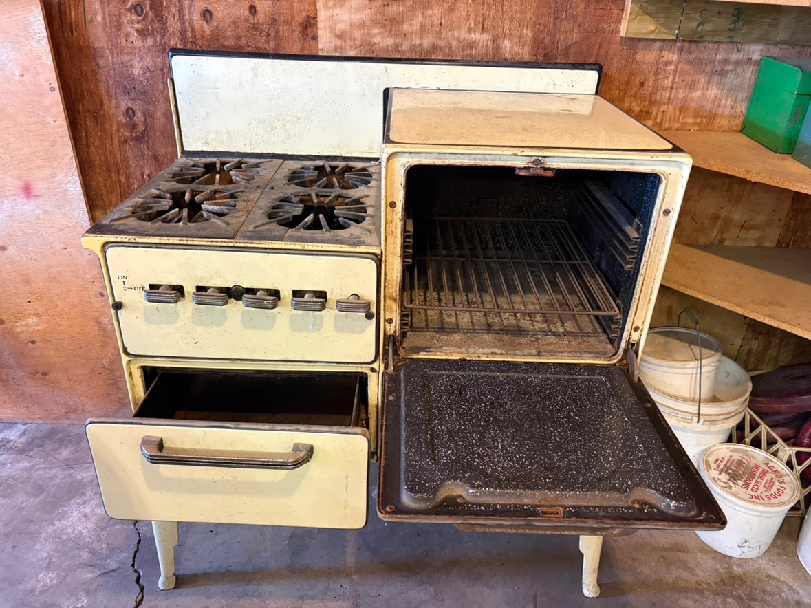 Vintage Union Stove - Cream - photo 2