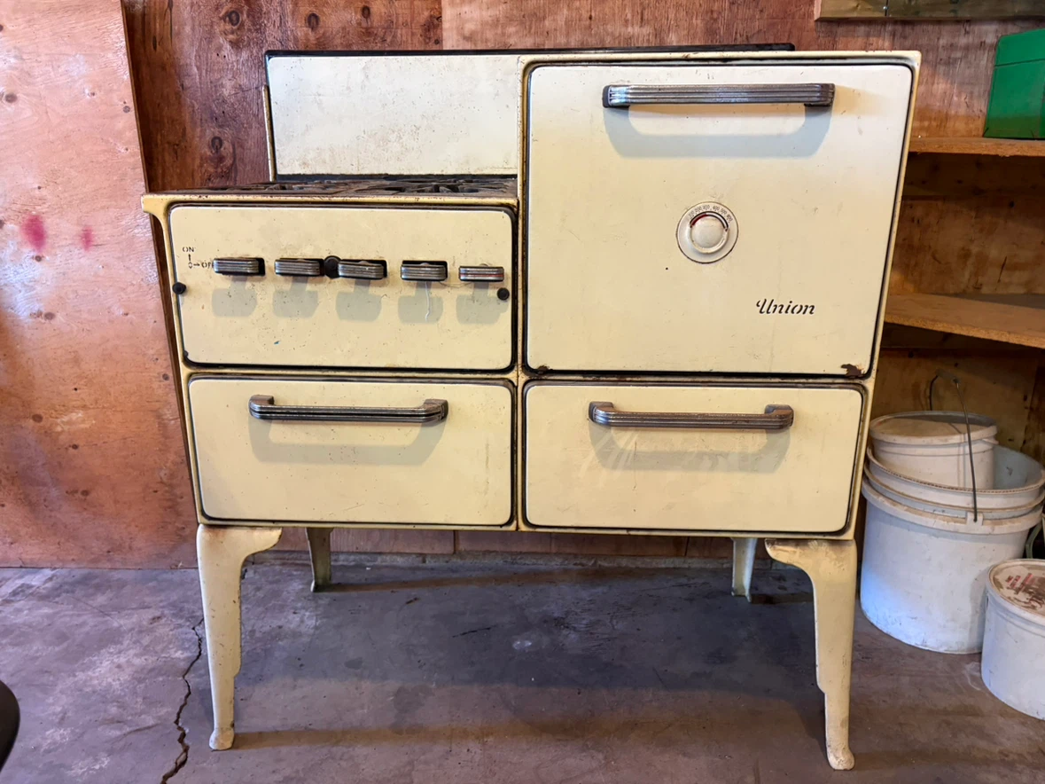 Vintage Union Stove - Cream - photo 3