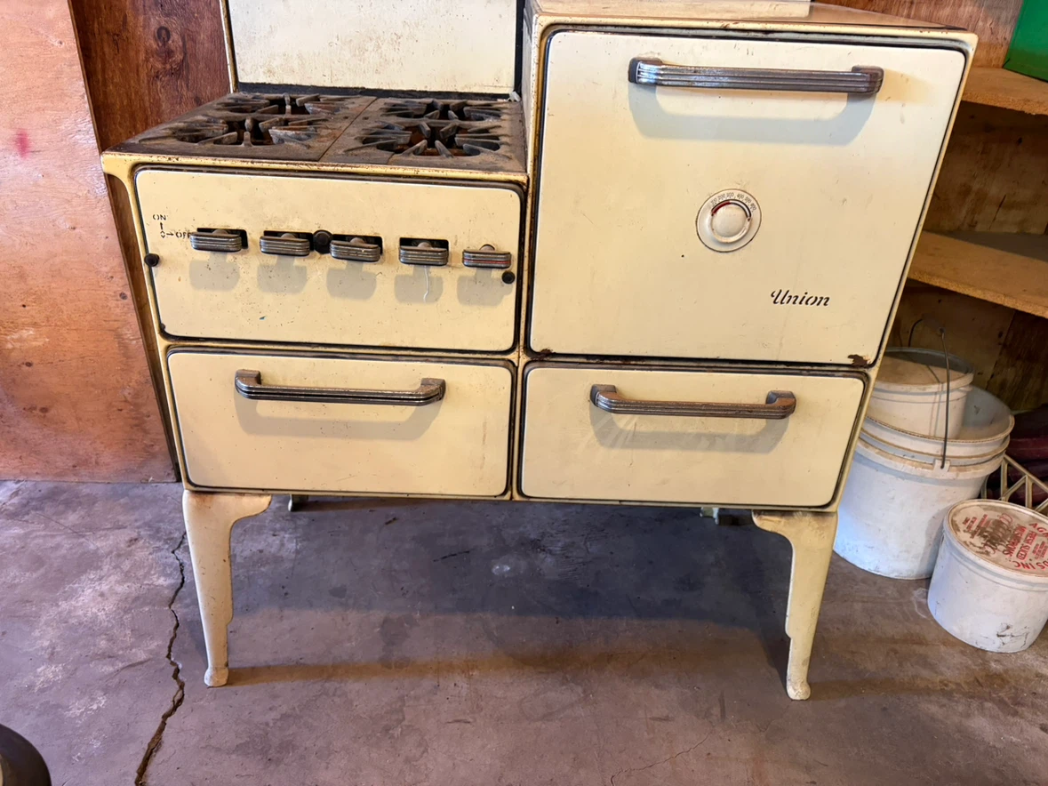 Vintage Union Stove - Cream - photo 4