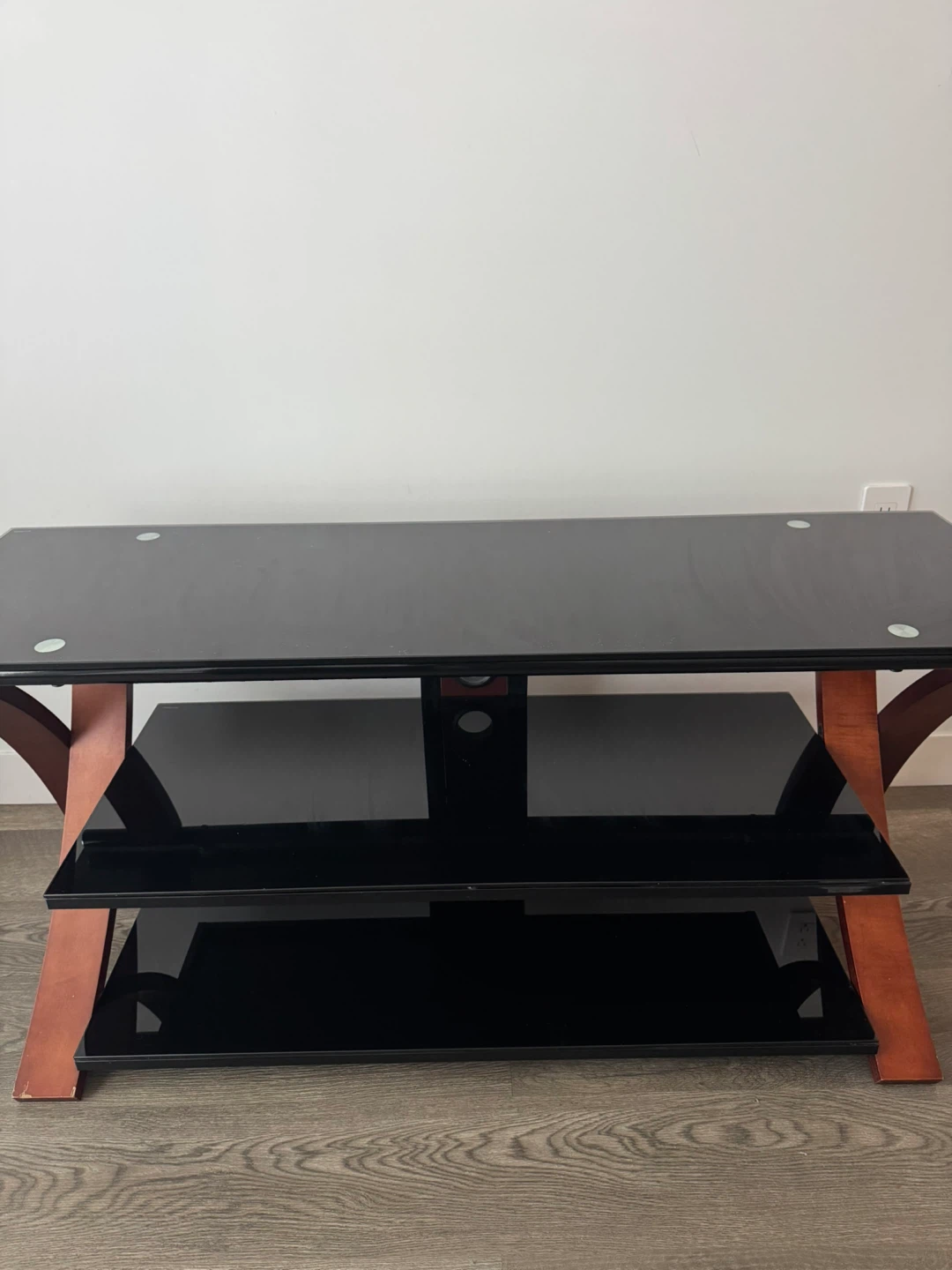 Tempered Glass TV Stand
