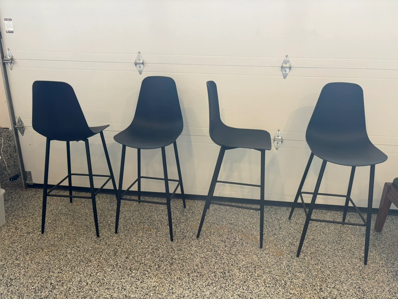 Black Counter Stools (Set of 4) - photo 3