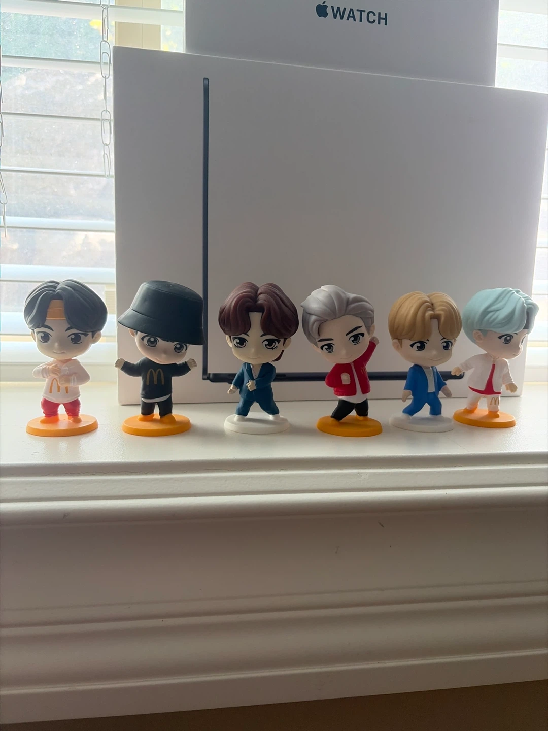 BTS McDonald's Collaboration Figures - Set of 6