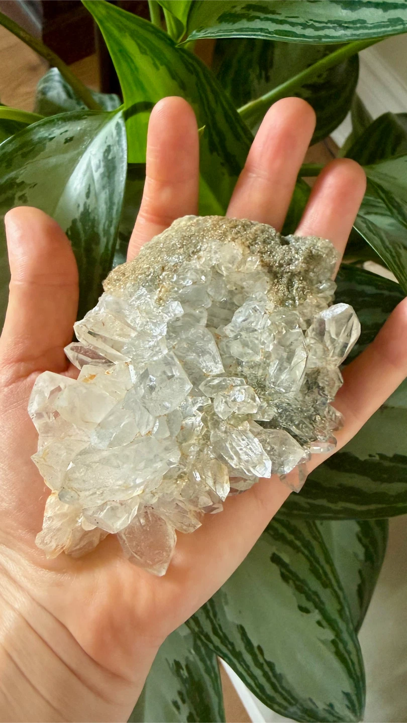 Indian Himalayan Cathedral Quartz (Rare) Crystal Cluster - photo 4