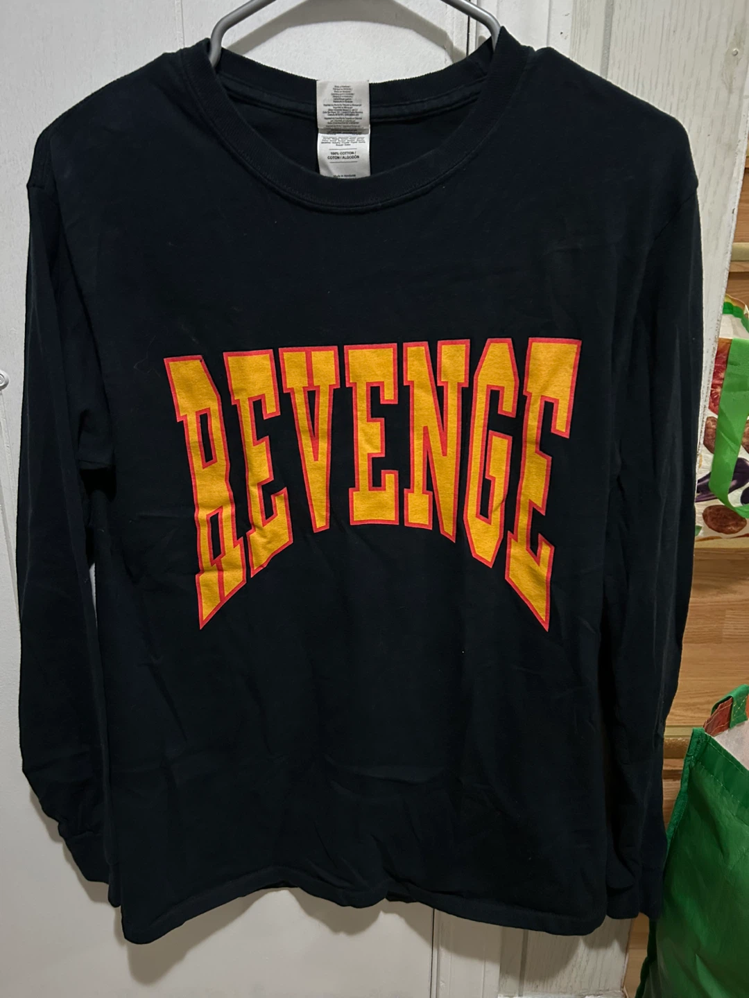 Gildan Black "Summer Sixteen" Long Sleeve T-Shirt