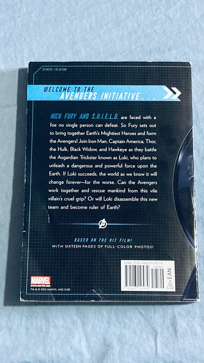 Marvel Avengers Initiative Book - photo 3