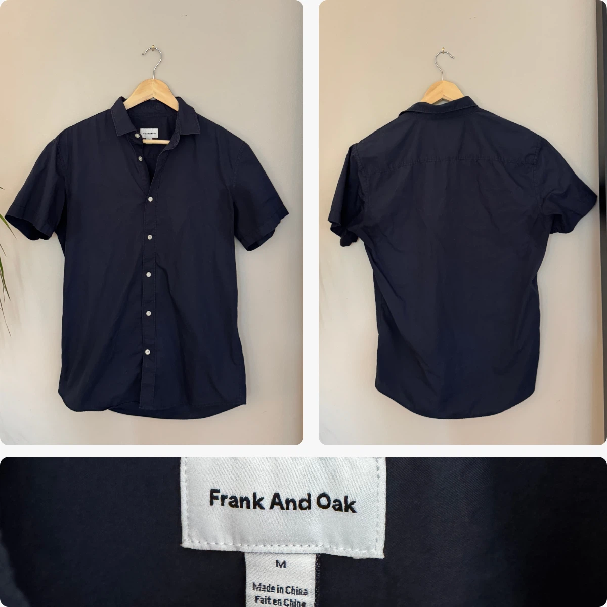 Men's Casual Summer Shirt & Polo Bundle (Size M) - photo 3