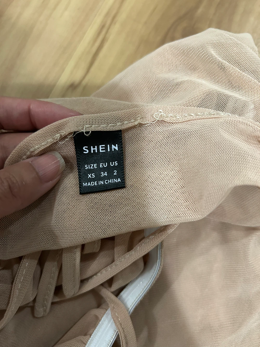 SHEIN Mesh Ruched Bodysuit - photo 5