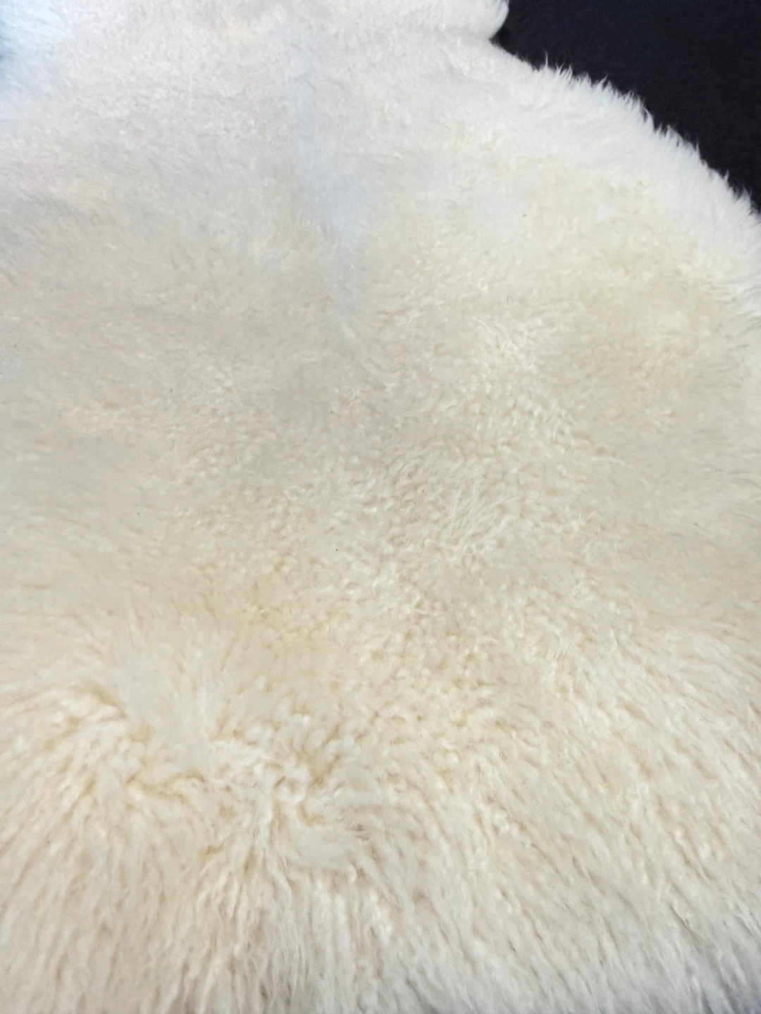 Real Sheepskin Rug - Cream - photo 2