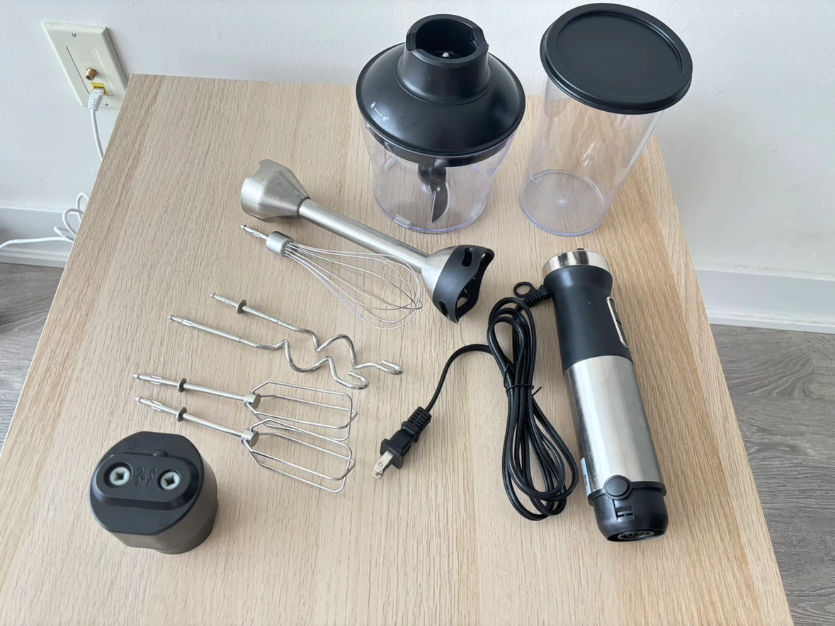 [LAST CHANCE - 3 DAYS LEFT] 6-in-1 Hand Immersion Blender Set