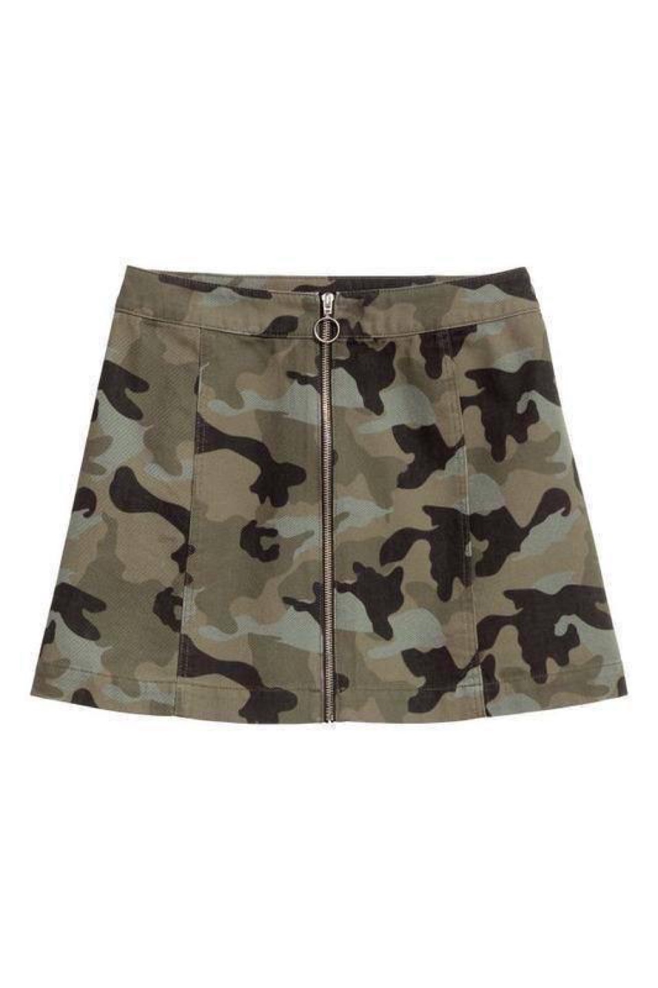 H&M Camo Mini Skirt, M - photo 3