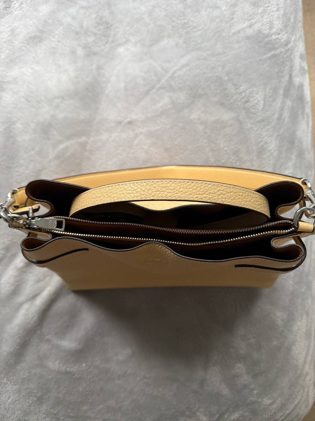 COACH Hanna Shoulder Bag (CH194) Silver/Vanilla - photo 4