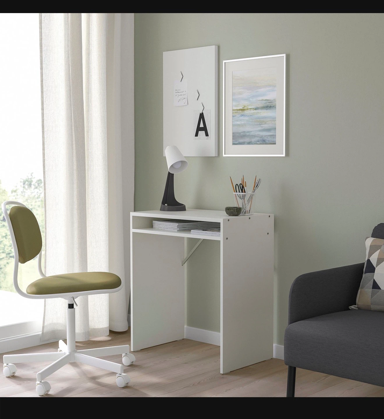 Ikea white desk