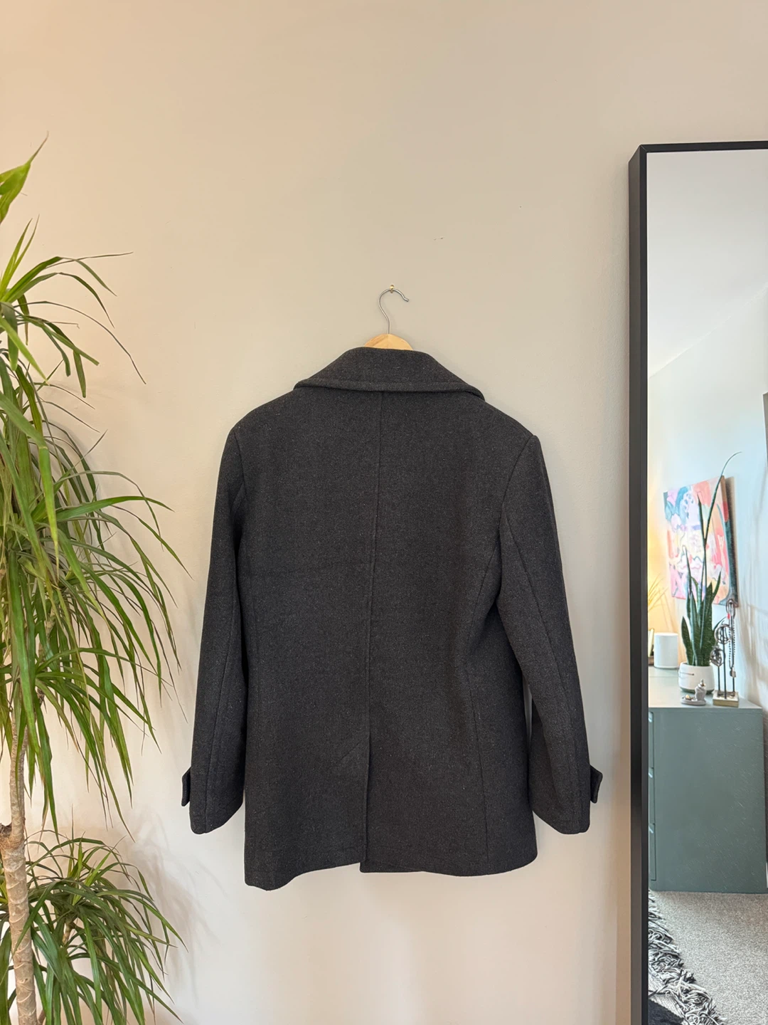 H&M Men's Peacoat - Grey (Size M / 38R) - photo 3
