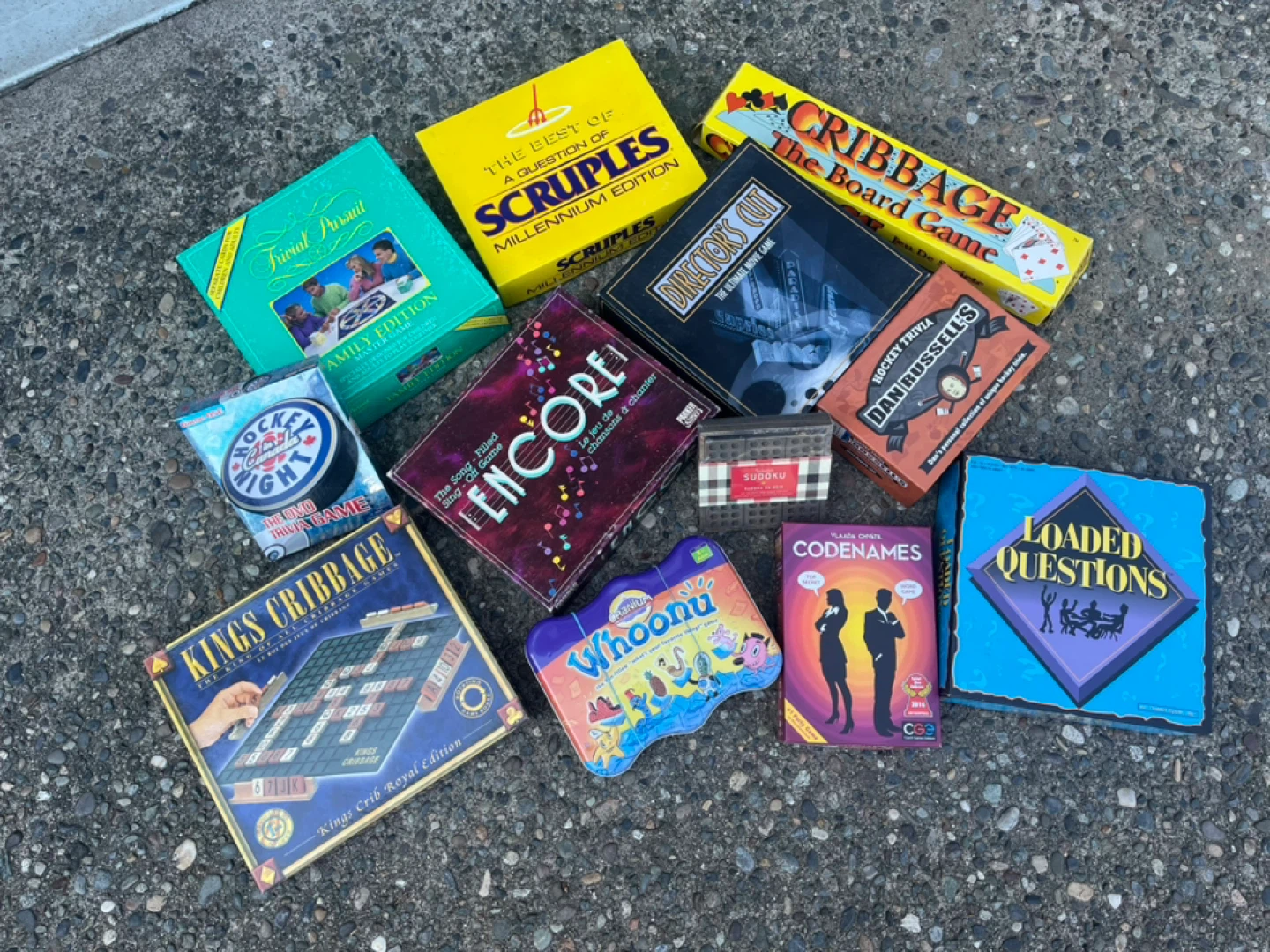 Assorted Board Games Collection