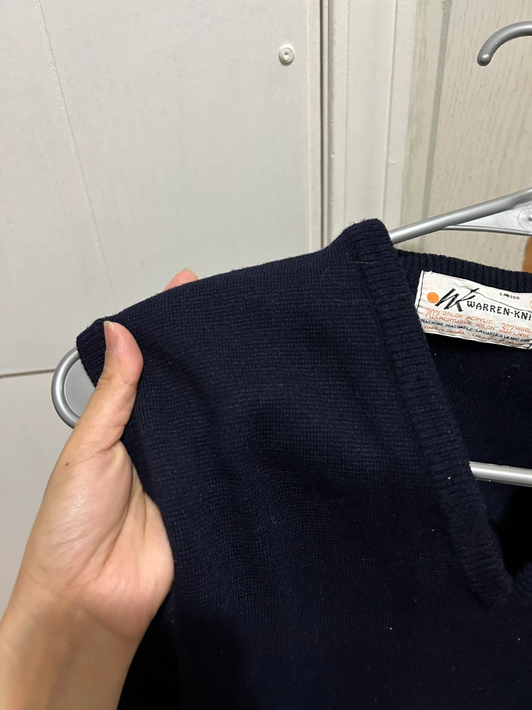 Warren Knit V-Neck Sweater Vest - photo 4