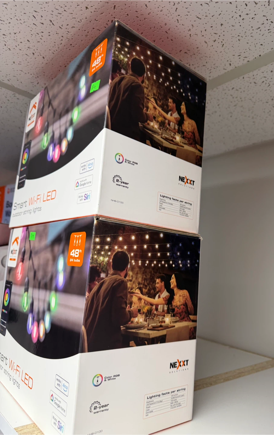 Nexxt Solutions Smart Wi-Fi LED Outdoor String Lights - photo 3