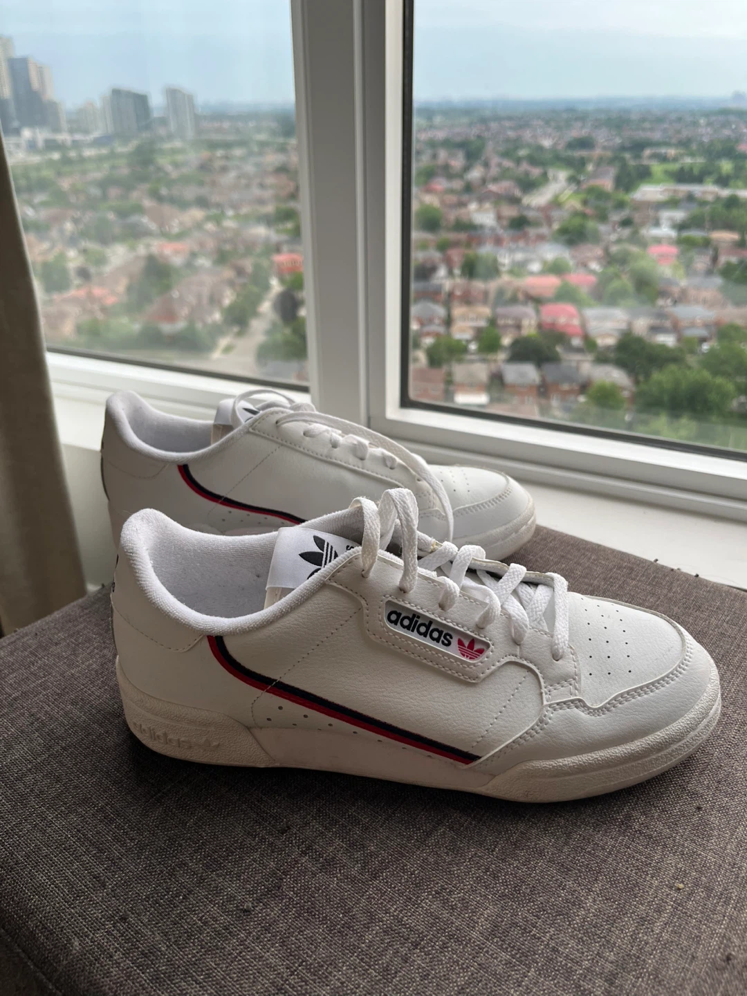 Adidas Continental 80 Shoes White - Size 7