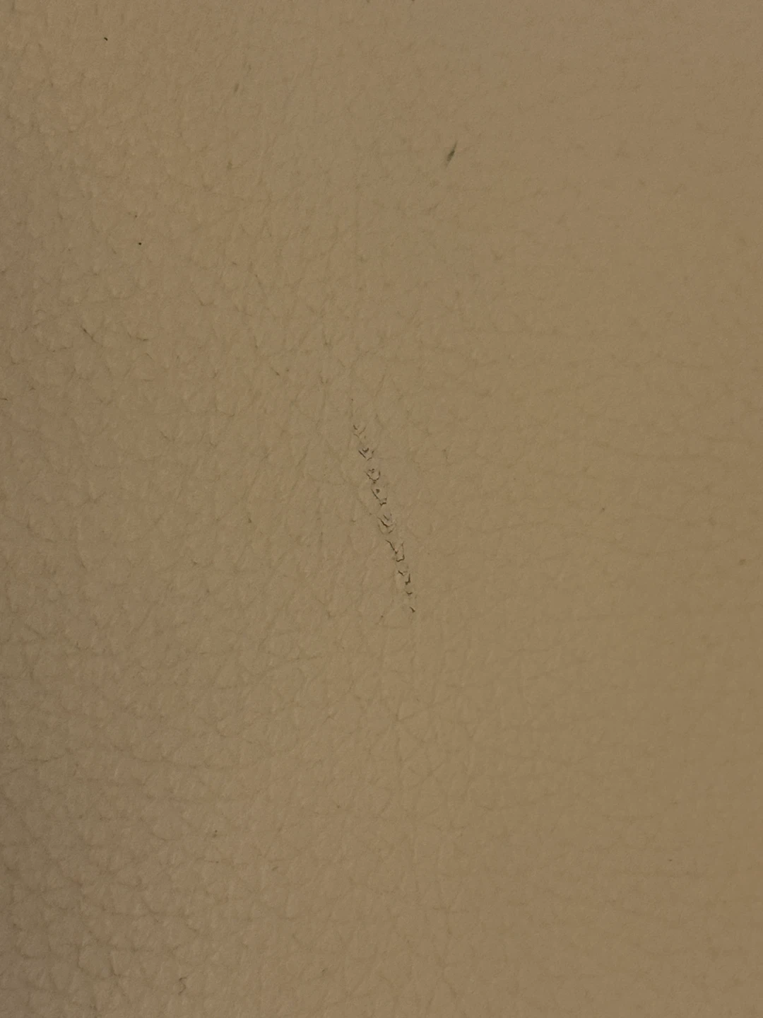 Round Leather Ottoman on wheels - photo 5