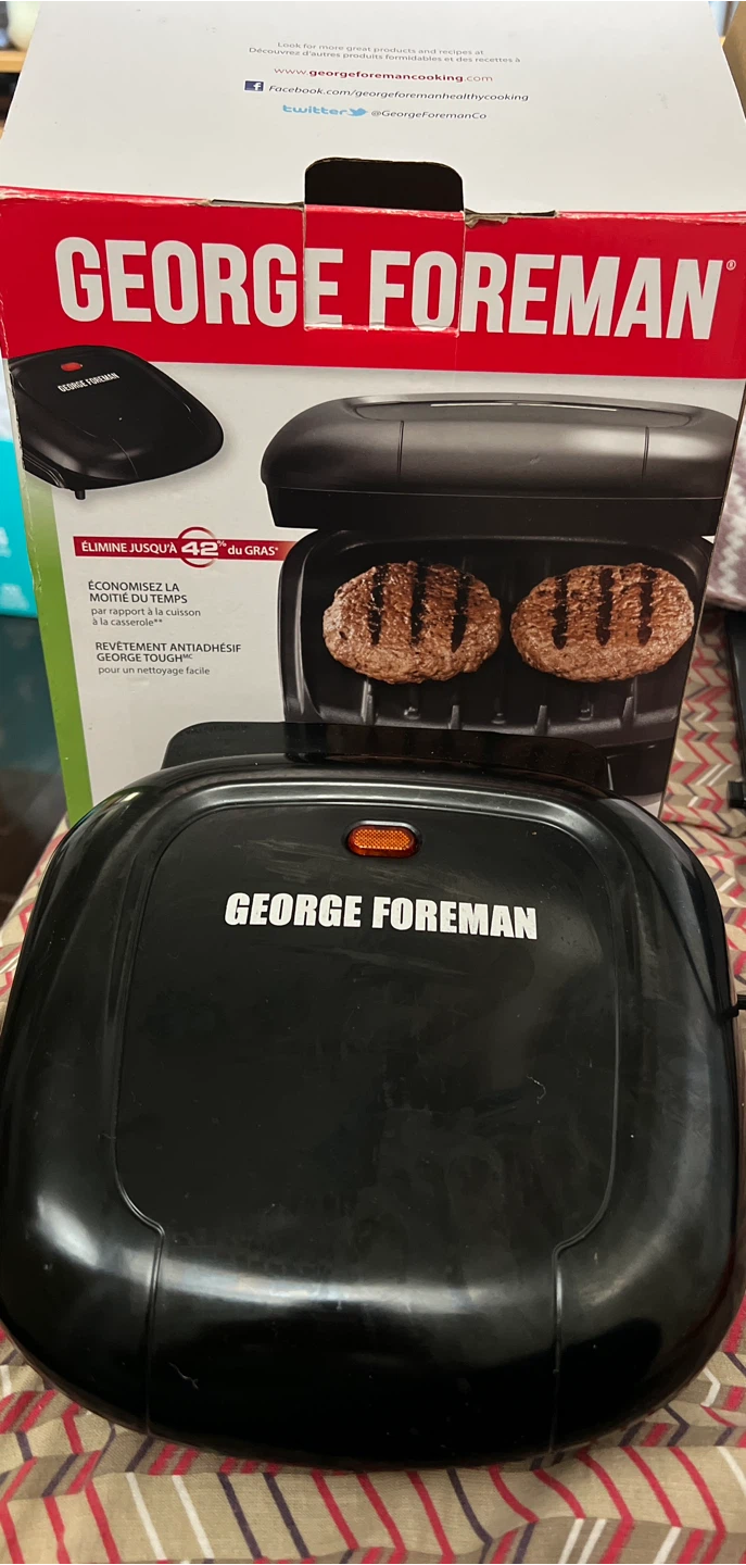 George Foreman 2-Serving Electric Grill