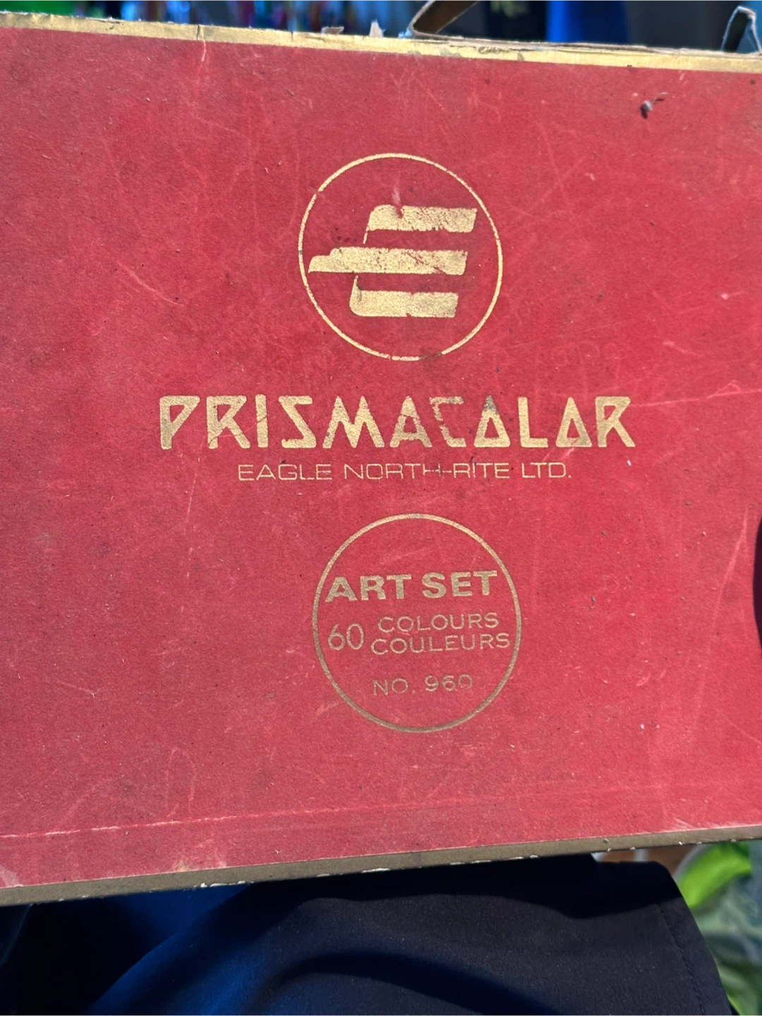 Vintage Used Prismacolor Art Set 56/60 Pencil Crayon Set - photo 2