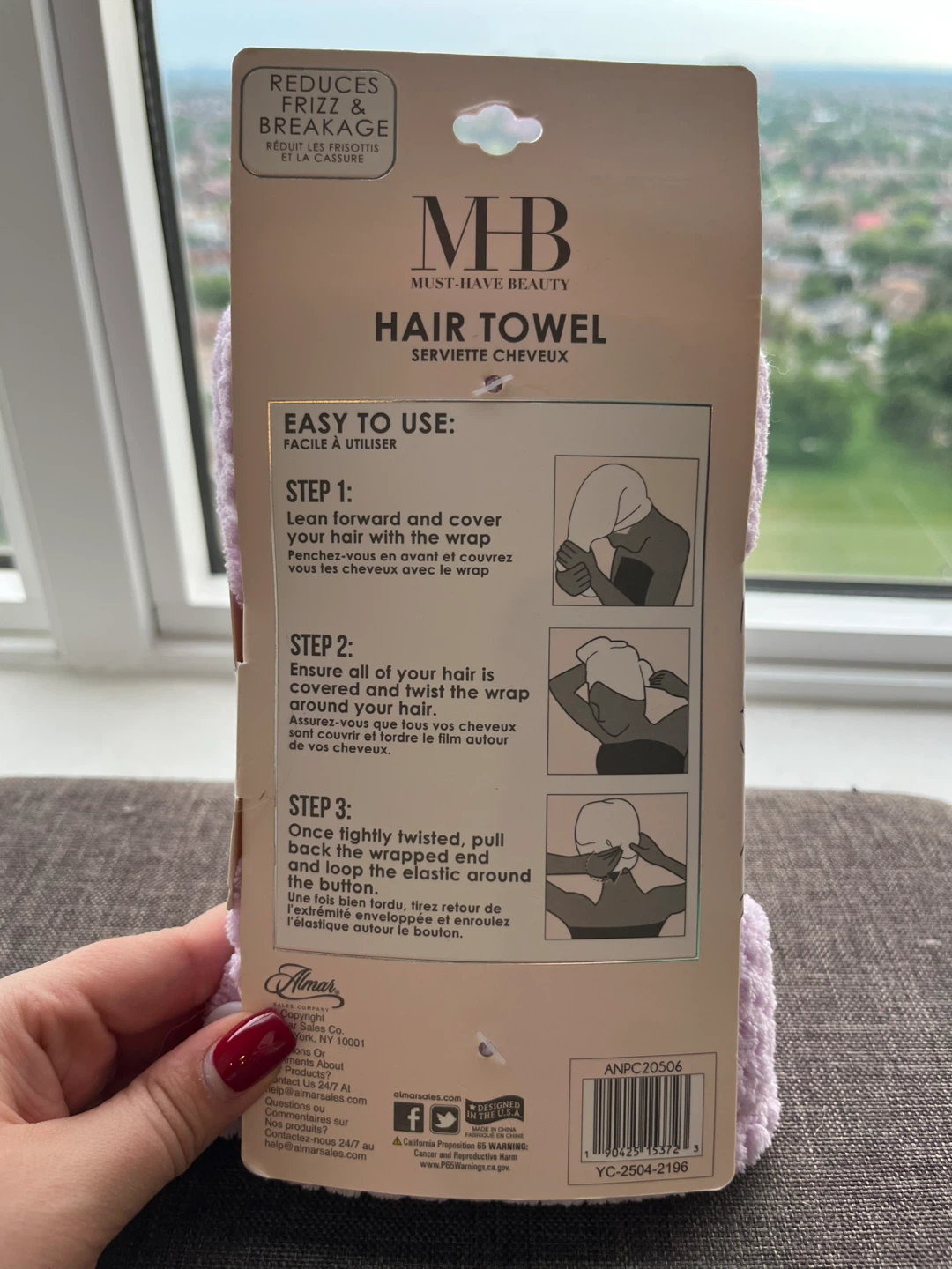 MB Must-Have Beauty Ultra Soft Hair Towel - photo 2