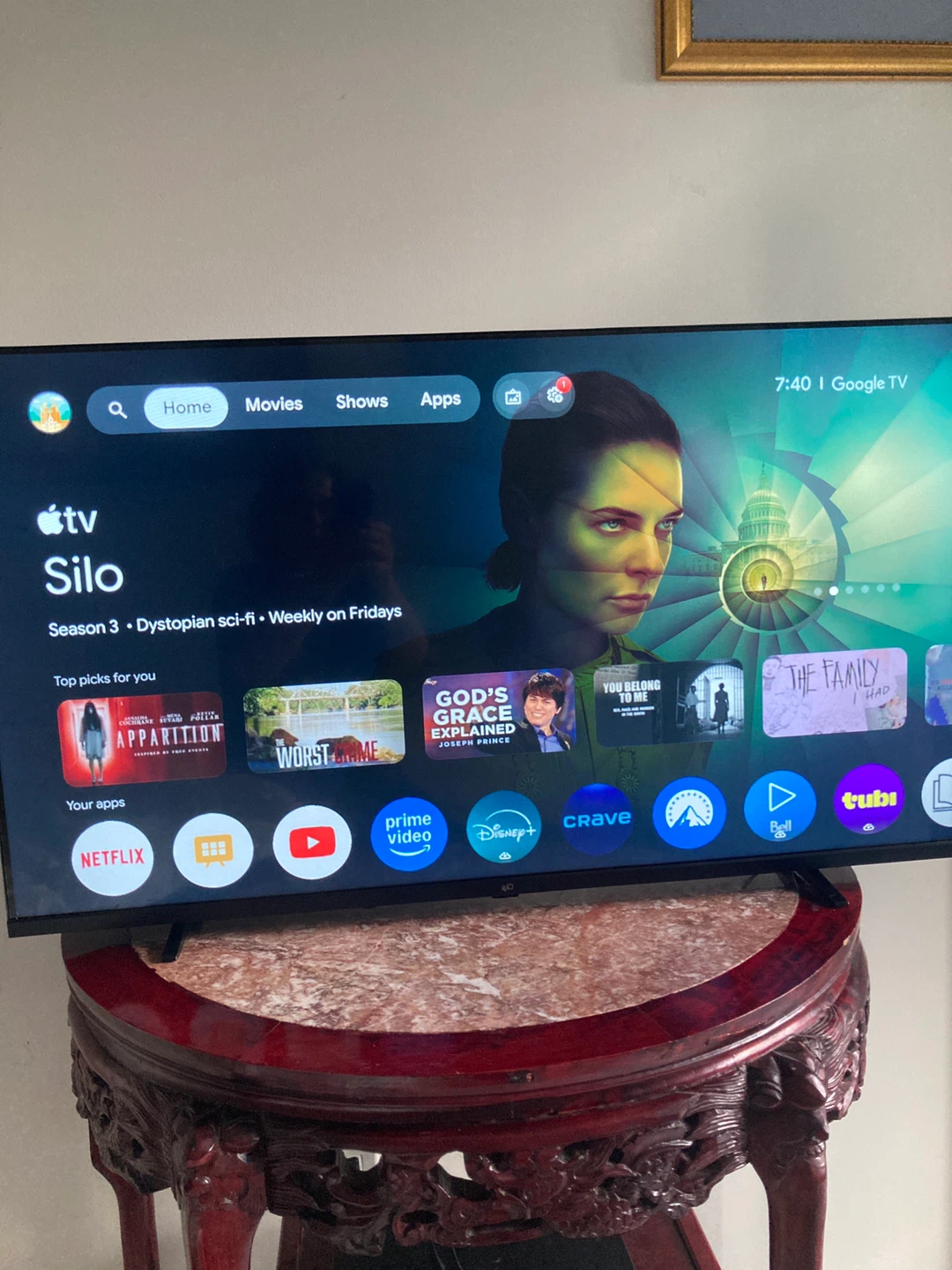 Google TV with Apps “32