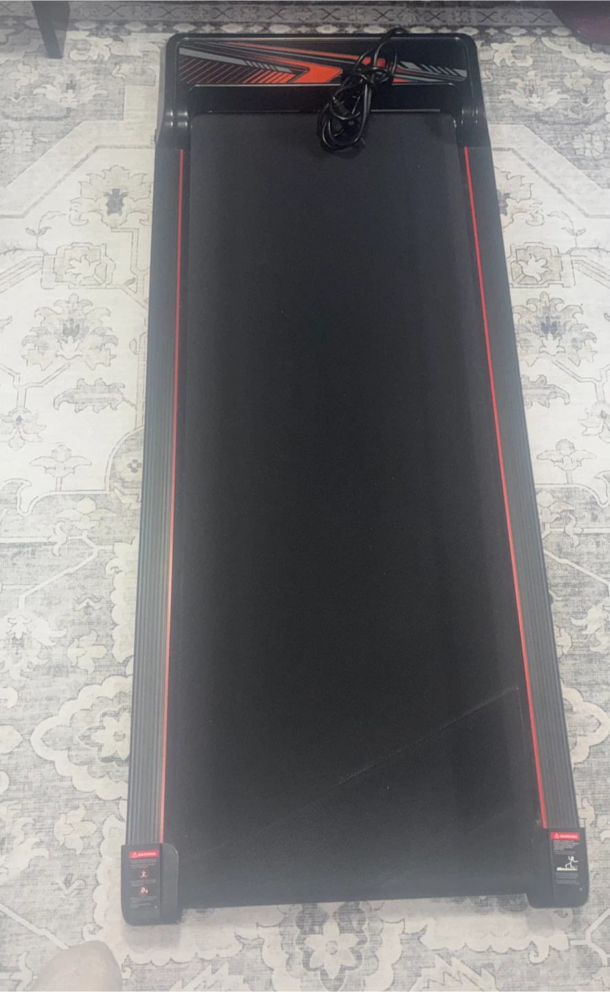 Black Under-Desk Treadmill - photo 2