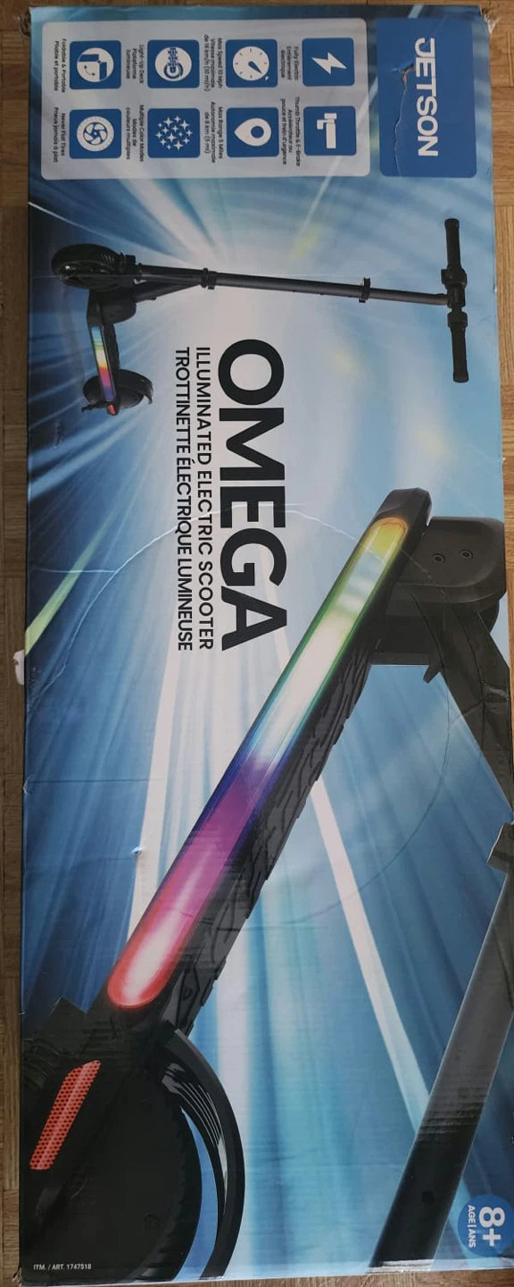 Jetson Omega Illuminated Electric Scooter - photo 3