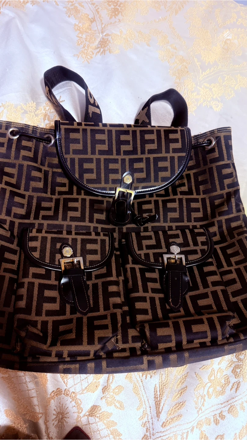 Fendi FF Monogram Backpack