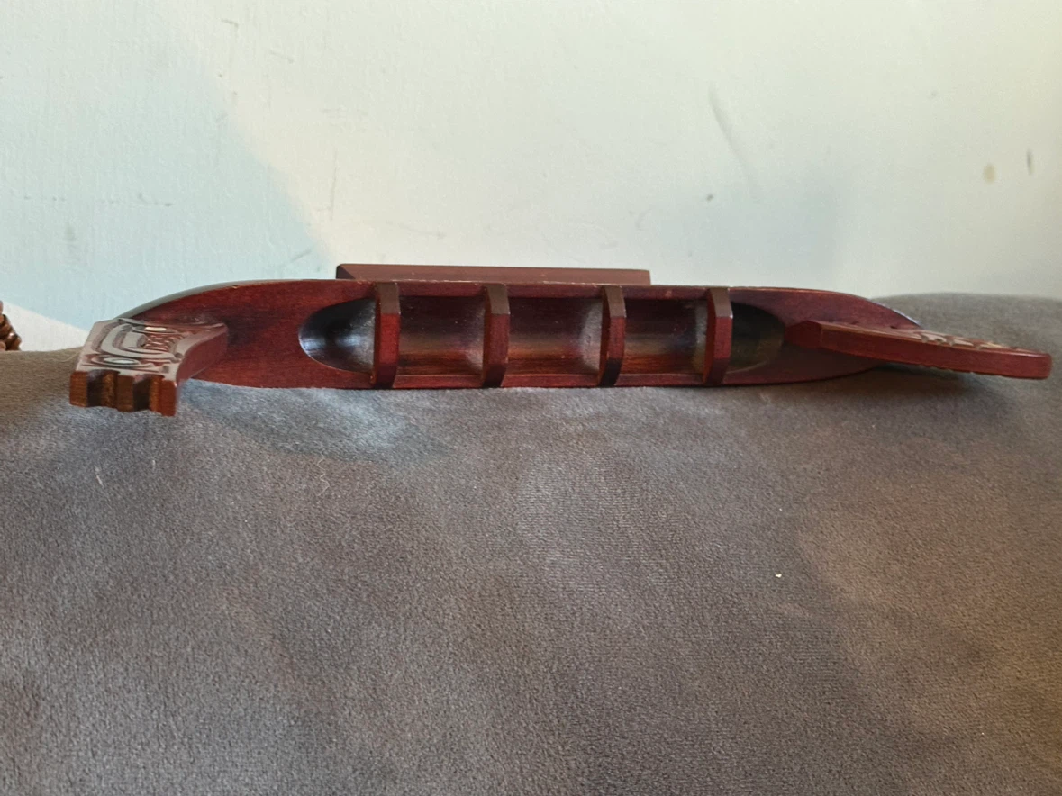 Vintage Māori Waka Canoe Model - Native Woodcraft NZ - photo 4