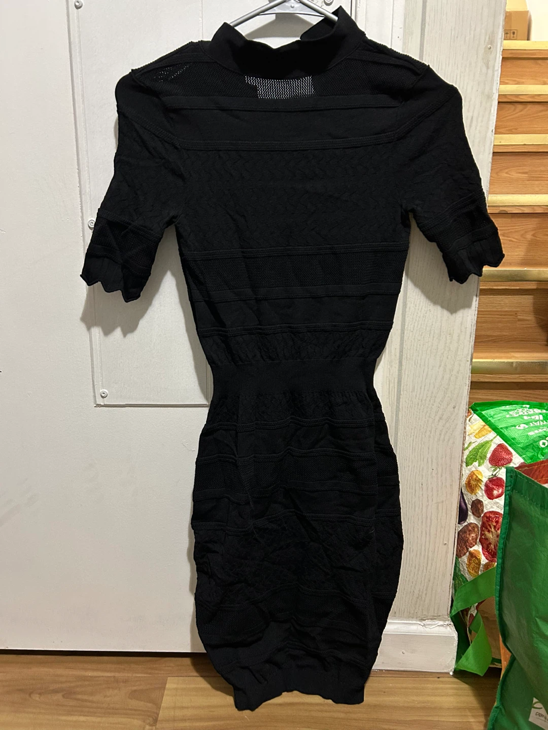 Black Zara Knit Dress