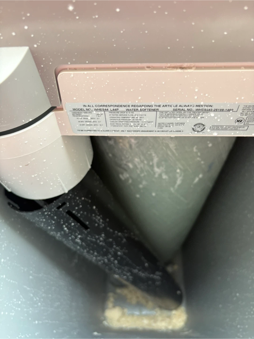 Whirlpool WHES44 44,000 Grain Water Softener - photo 4