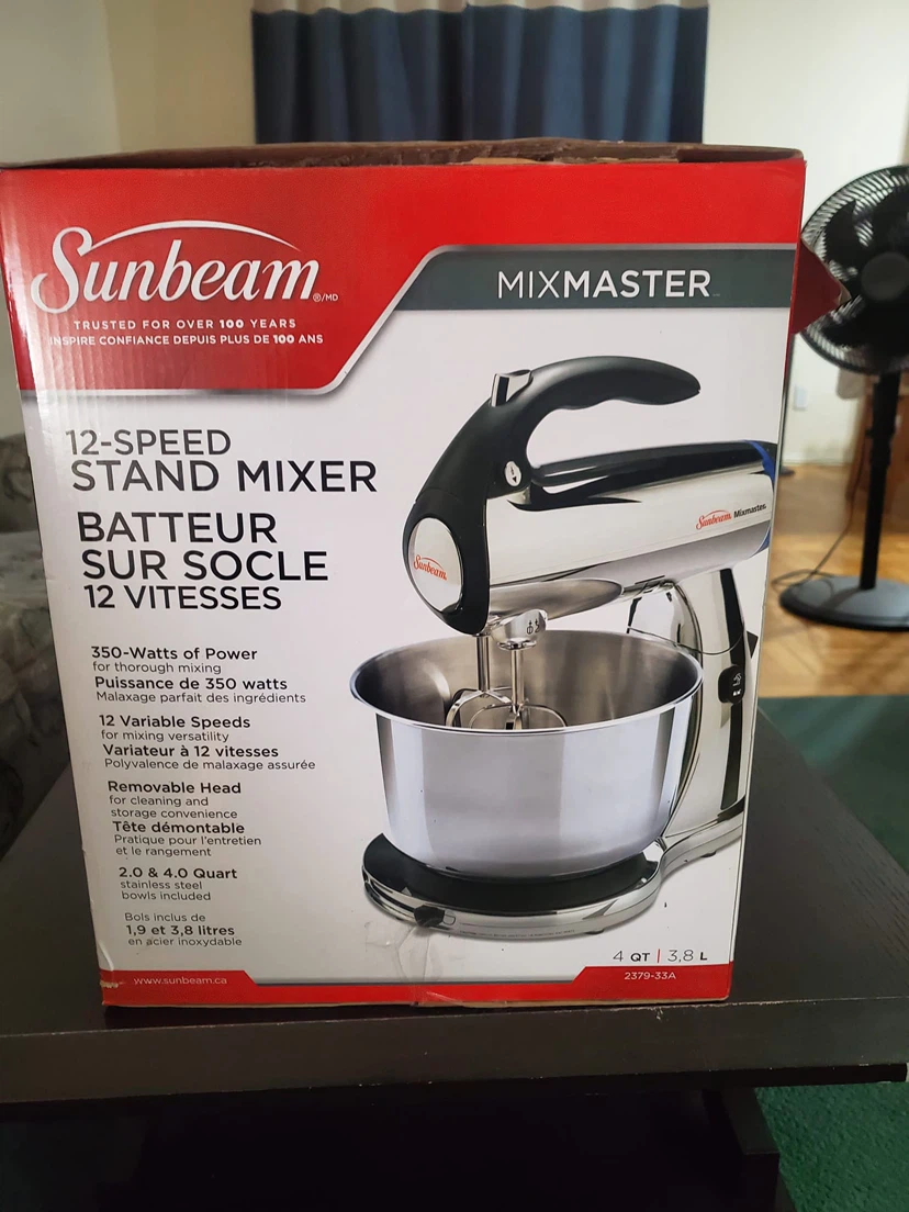 Sunbeam Mixmaster 12-Speed Stand Mixer
