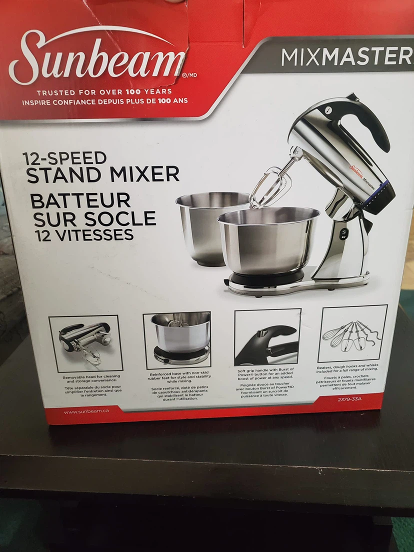 Sunbeam Mixmaster 12-Speed Stand Mixer - photo 2