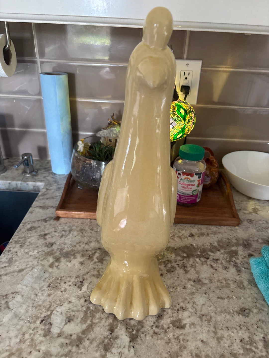 Ceramic Chicken Figurine - photo 2