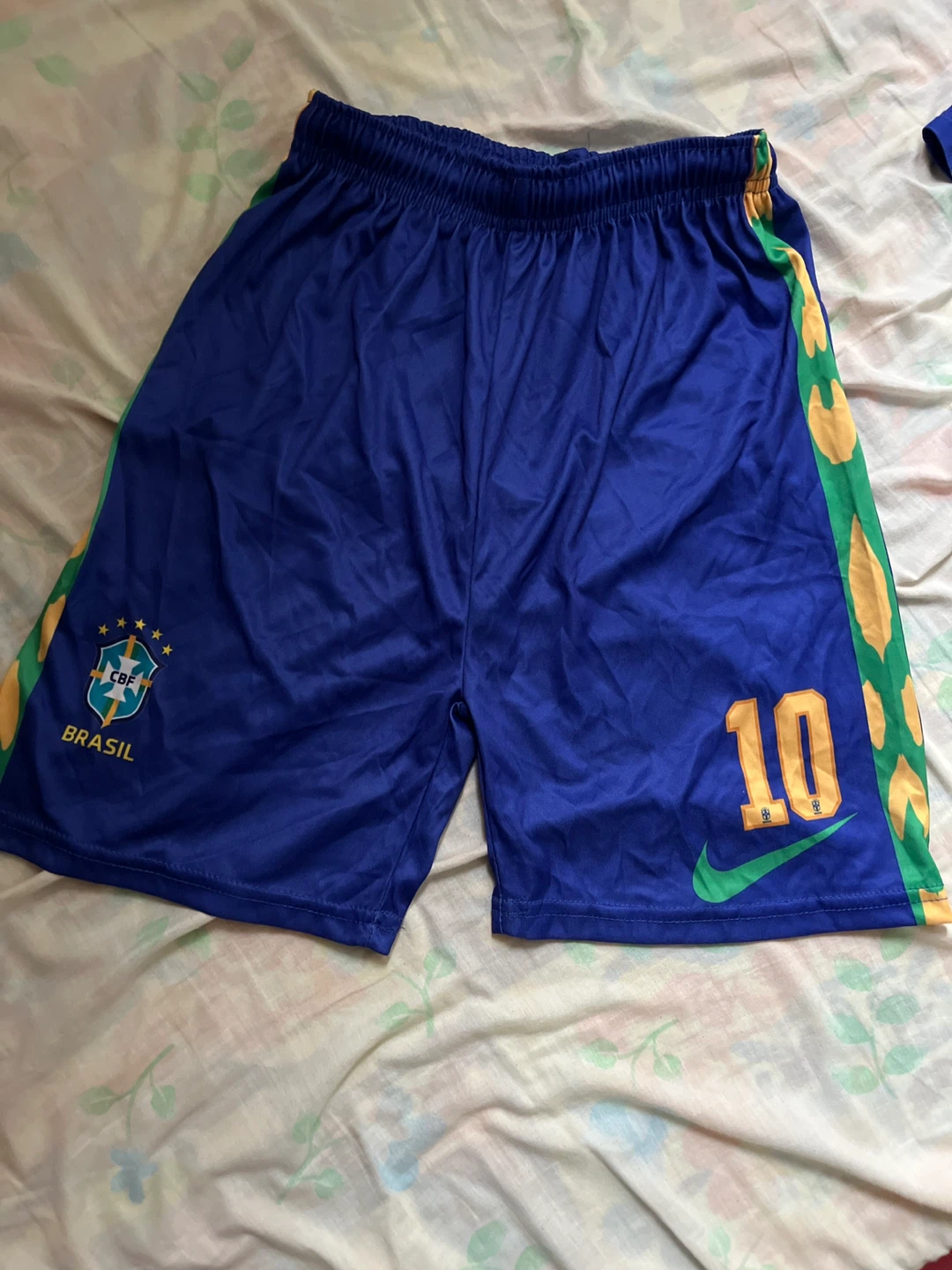 Nike Brazil Neymar Jr Soccer Kit JERSEY+SHORTS - photo 3