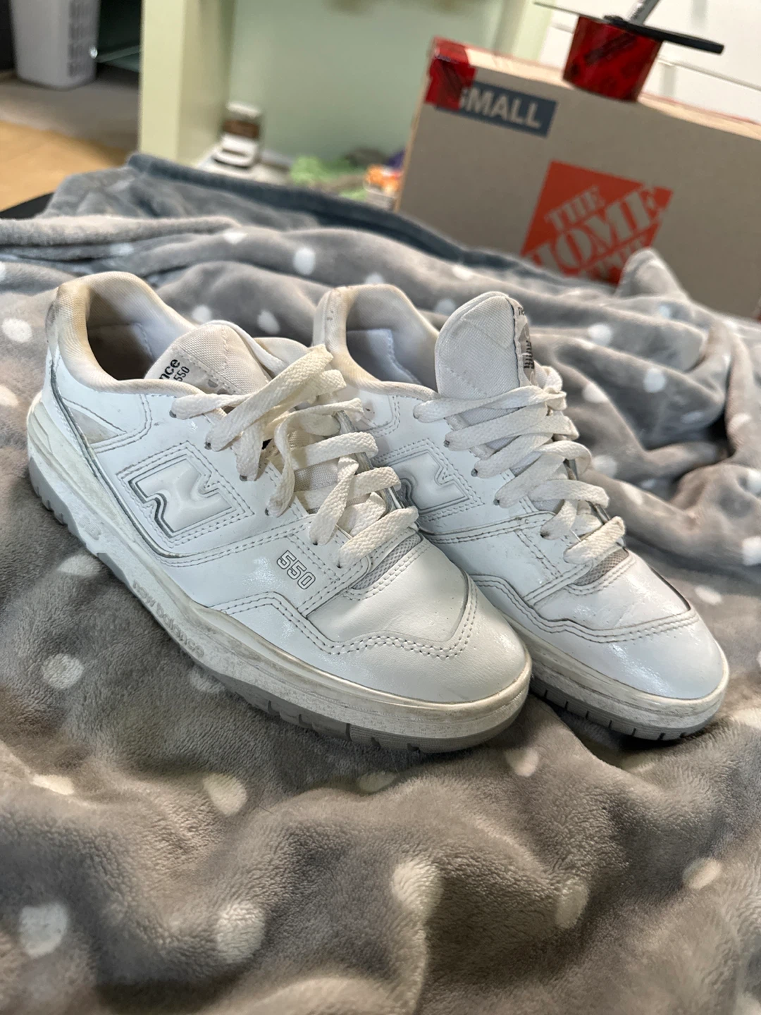 New Balance 550 White Sneakers