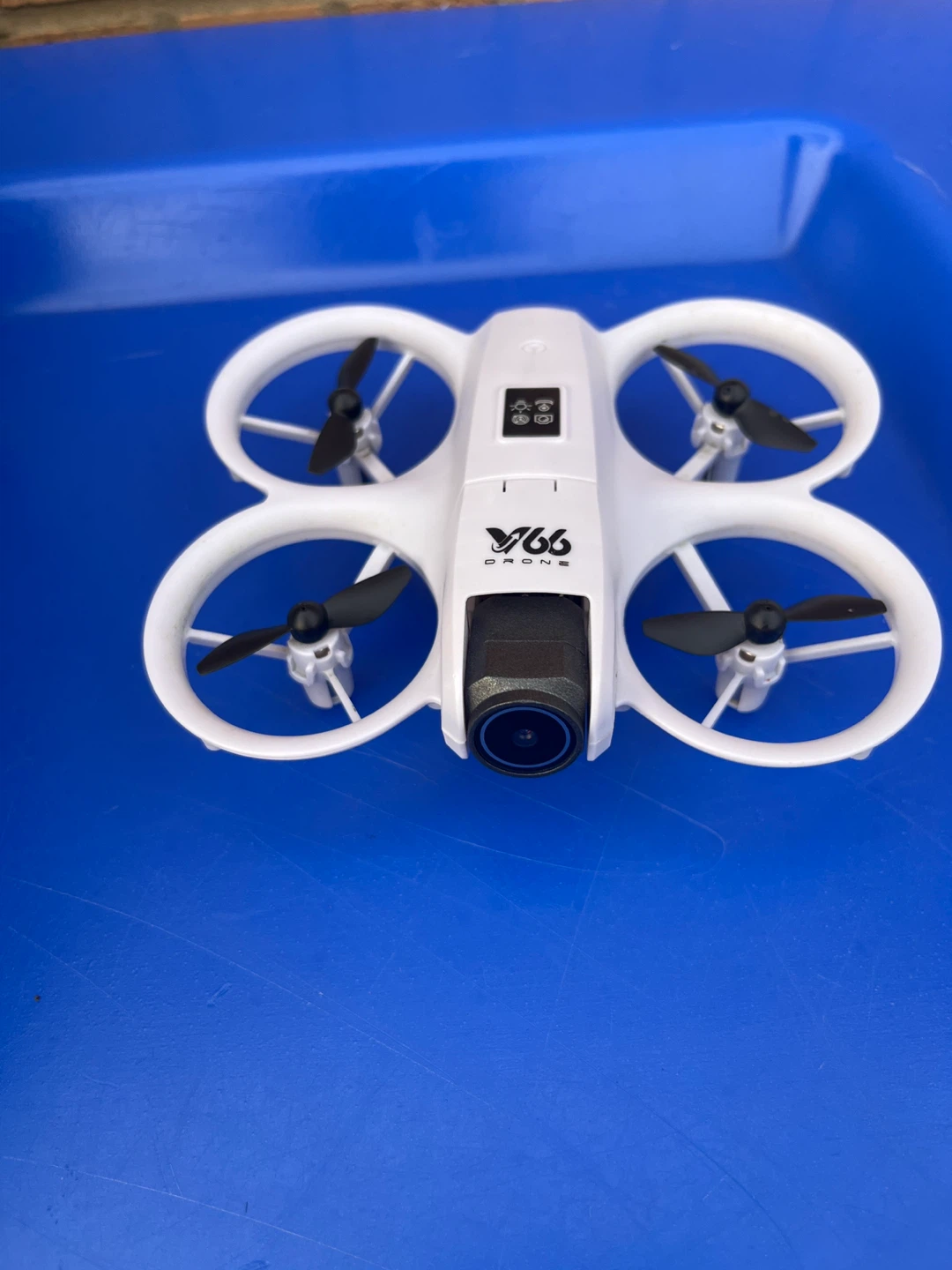 V66 white drone with a HD 4K camera