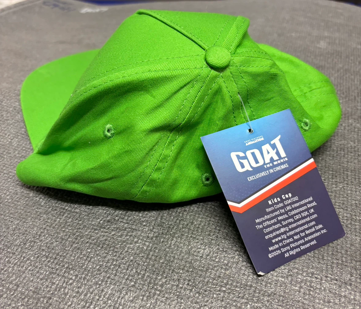 Kids Cup Cap - GOAT The Movie - photo 2