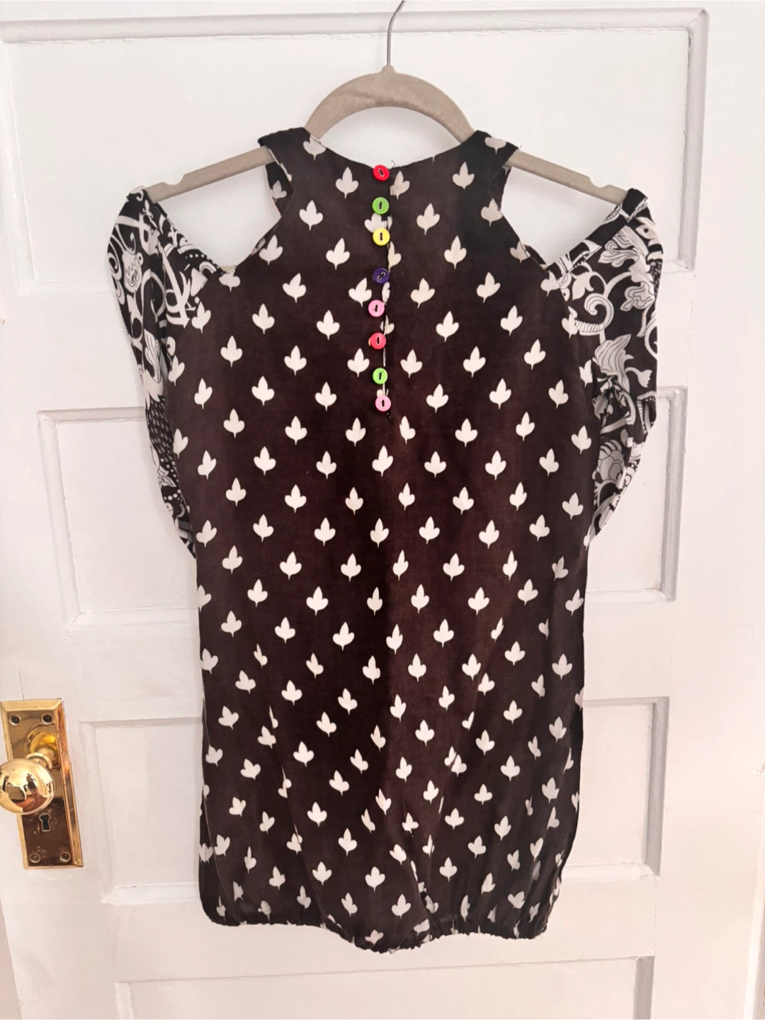 Global Desi Cold Shoulder Blouse - photo 2