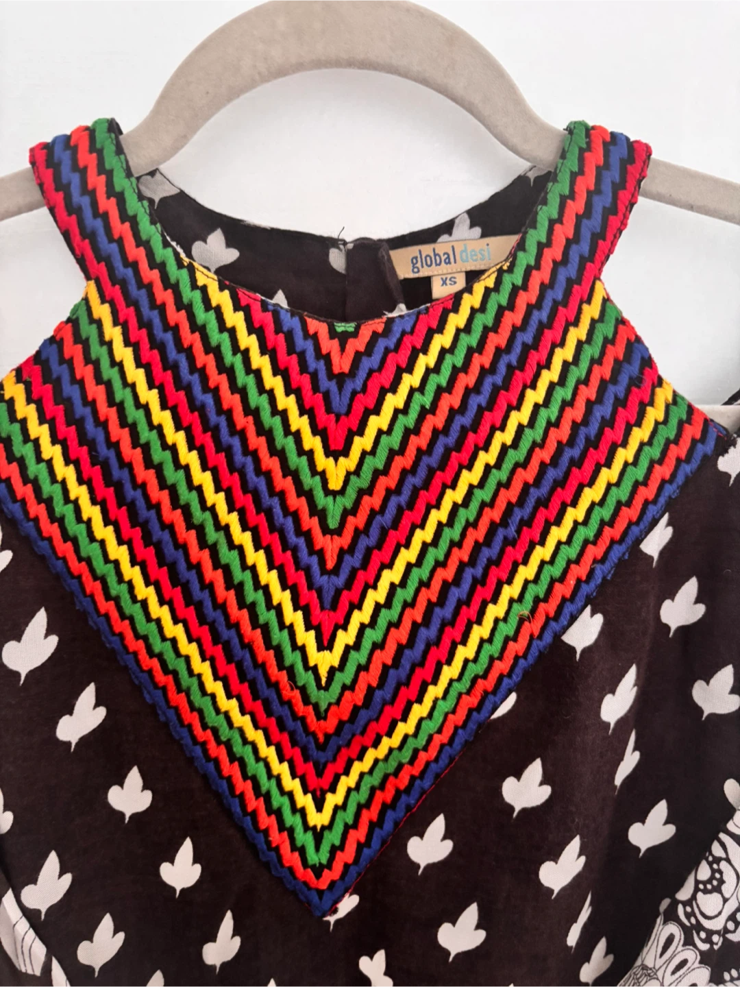 Global Desi Cold Shoulder Blouse - photo 4
