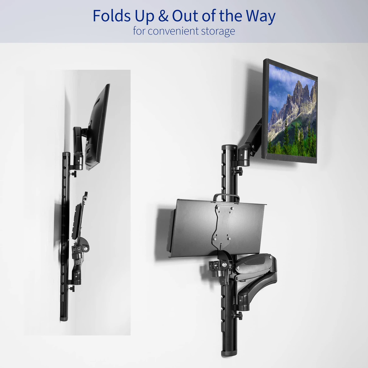 Sit-Stand Wall Mount Counterbalance Monitor - photo 4