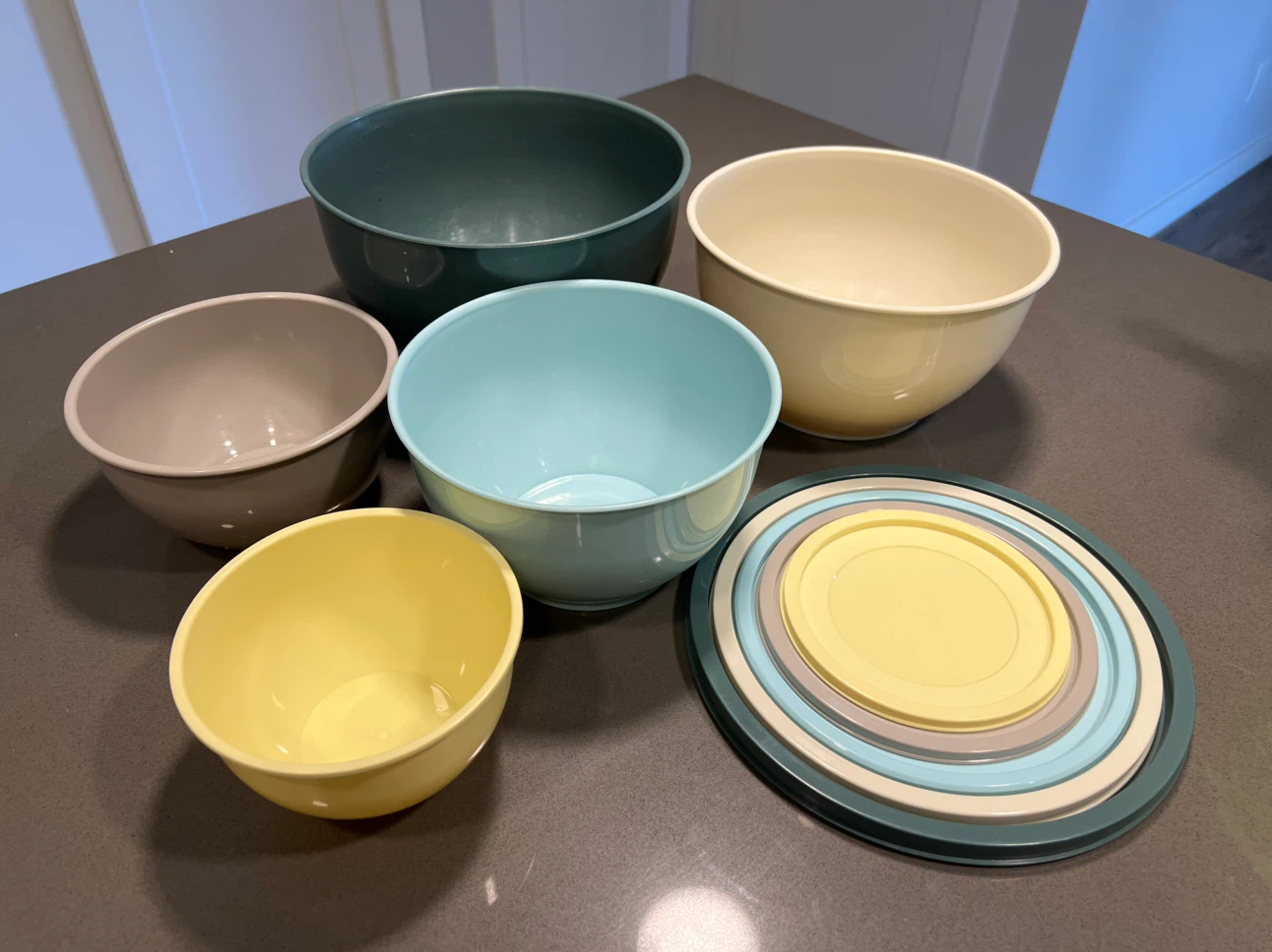 IKEA GARNITYREN Bowls with Lid, Set of 5