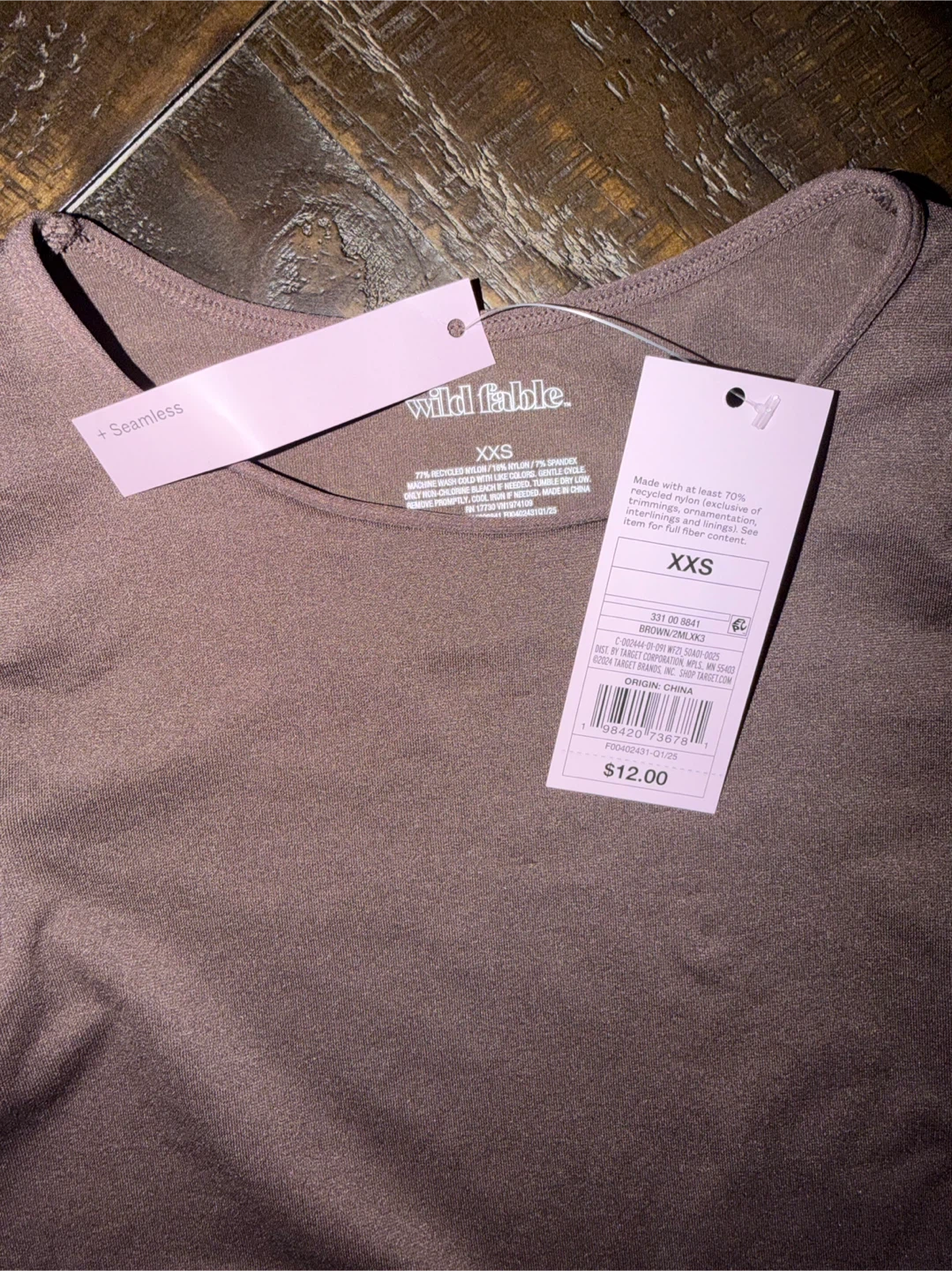 Wild Fable XXS Seamless Top - photo 3