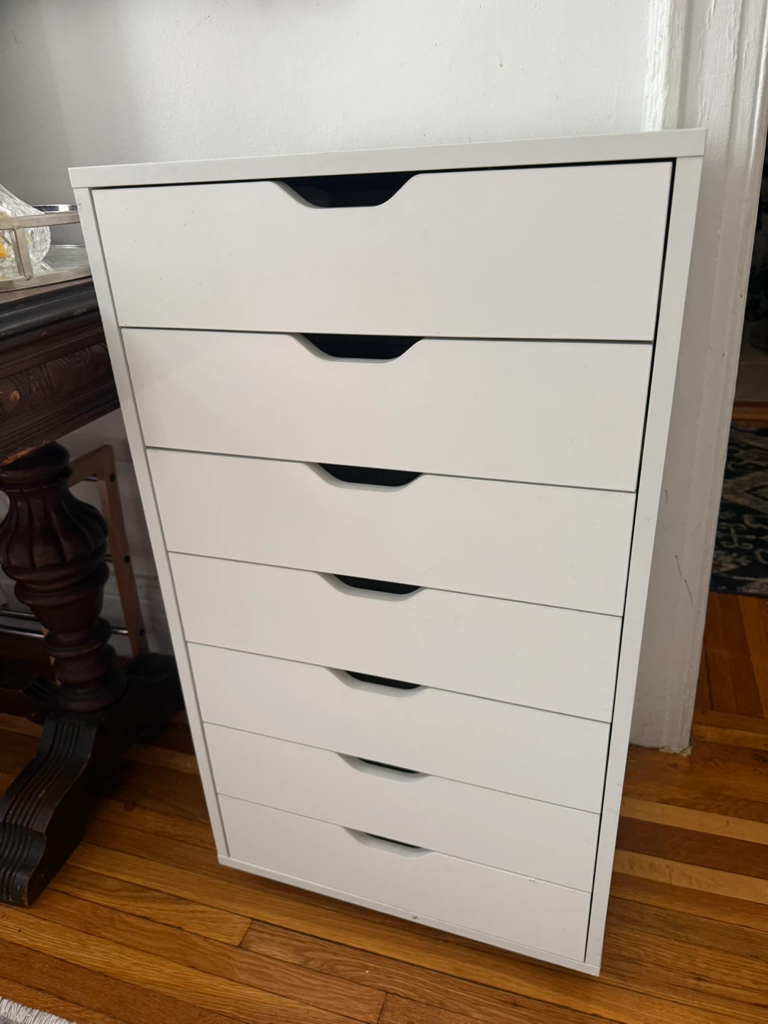 White 7-Drawer Alex Unit