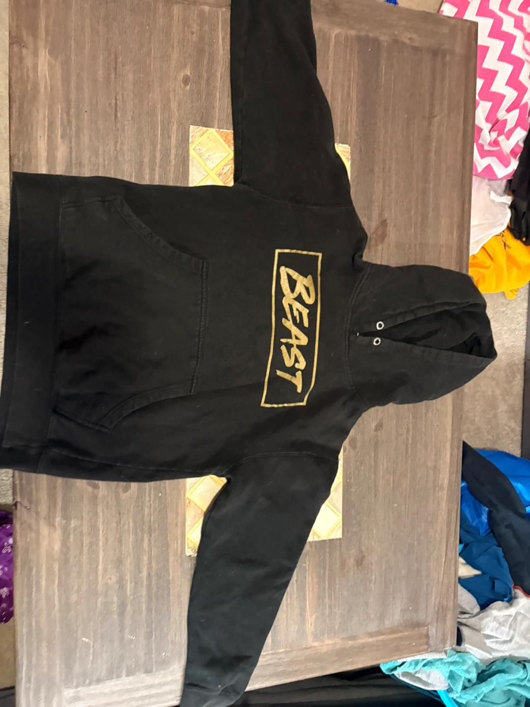 Black BEAST Hoodie with Graphic