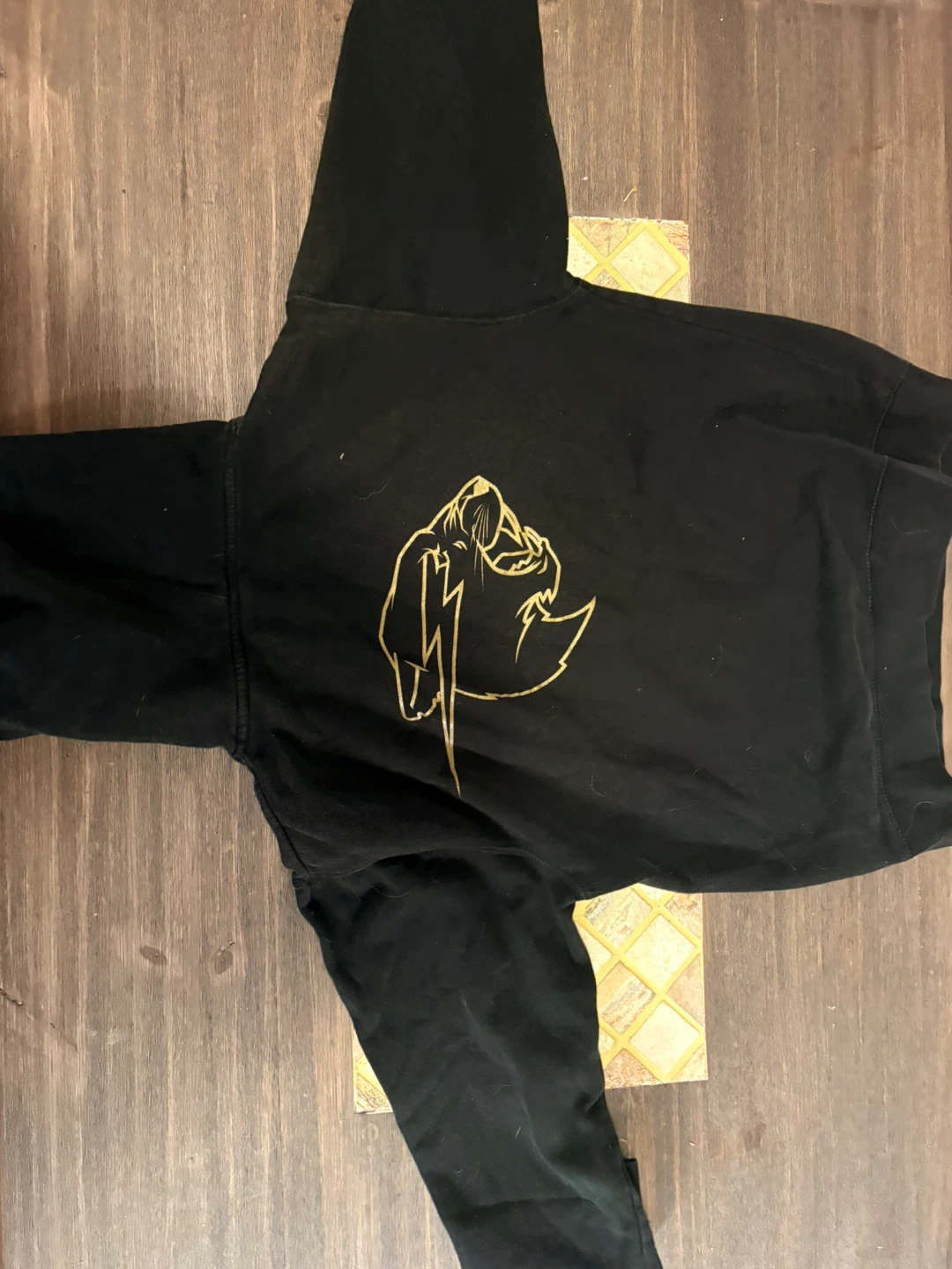 Black BEAST Hoodie with Graphic - photo 2