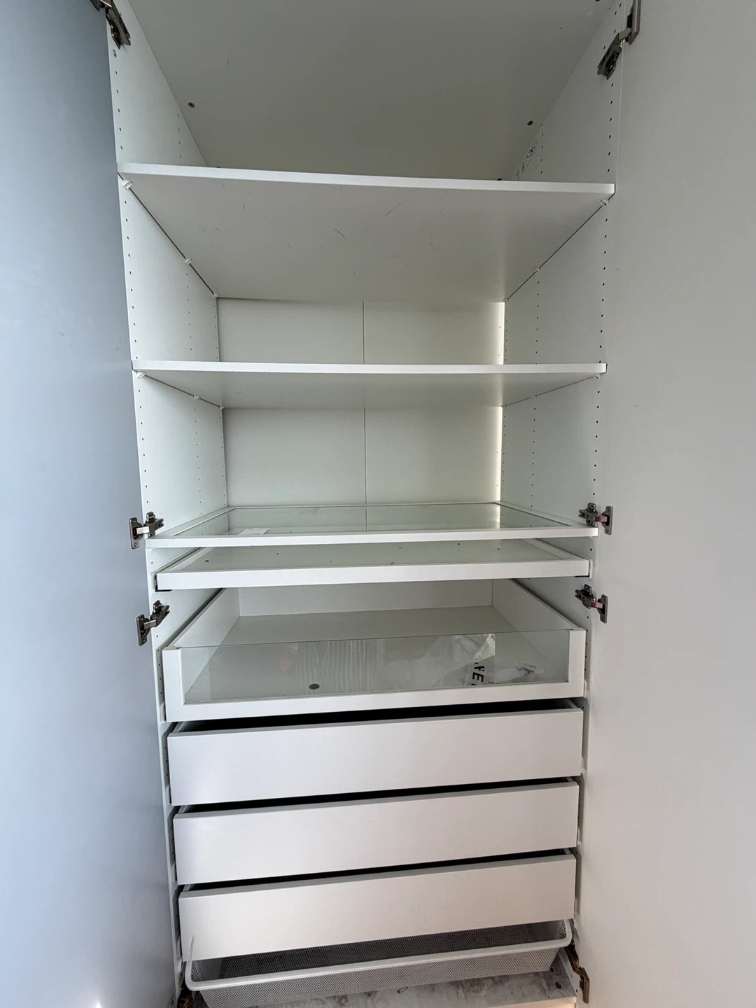 IKEA 4-Door Wardrobe with Mirrored Doors - photo 3