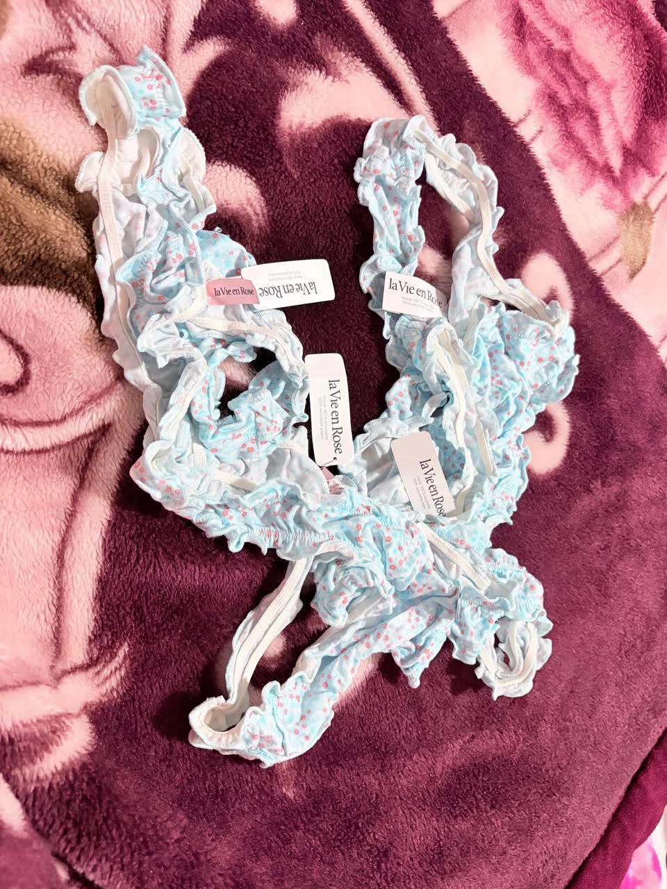 La Vie en Rose G-String Panties Floral Print - photo 3
