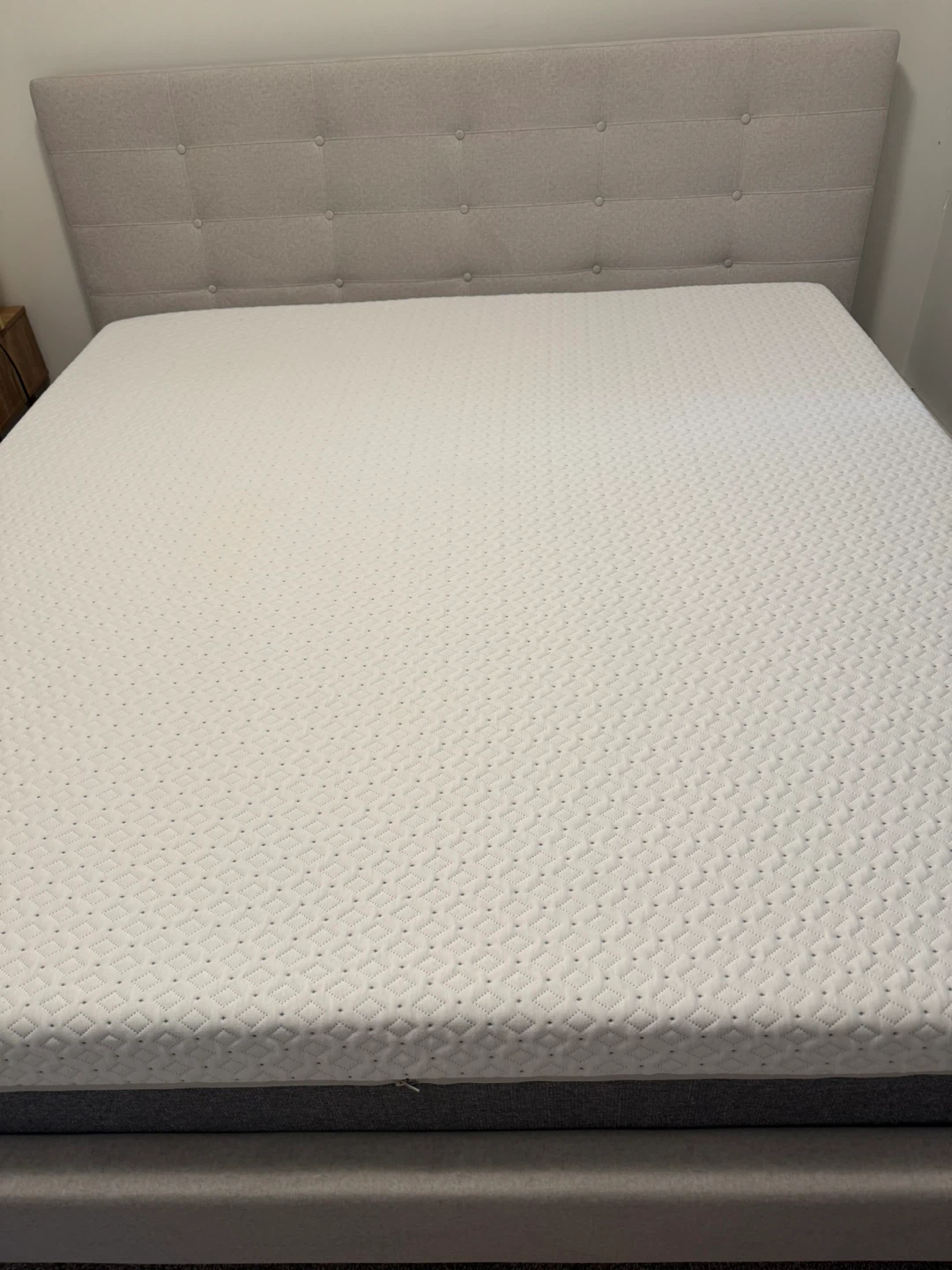 Endy King Mattress with Structube Carme King Bed Frame - photo 4